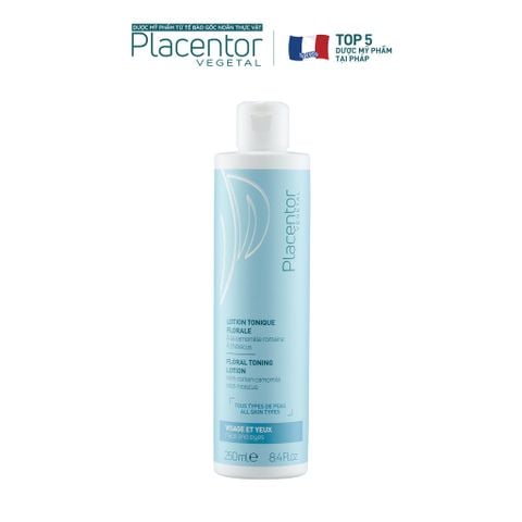  Toner Dưỡng Da Mặt Và Mắt Placentor Floral Toning Lotion Face and Eyes 