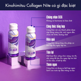  Nước uống đẹp da, ngủ ngon Kinohimitsu Collagen Nite (Hộp 10 chai) 