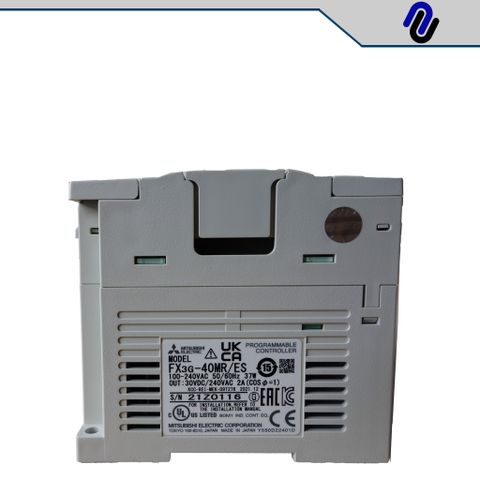  PLC Mitsubishi JP FX3G-40MR/ES (24 In / 16 Out Relay) 