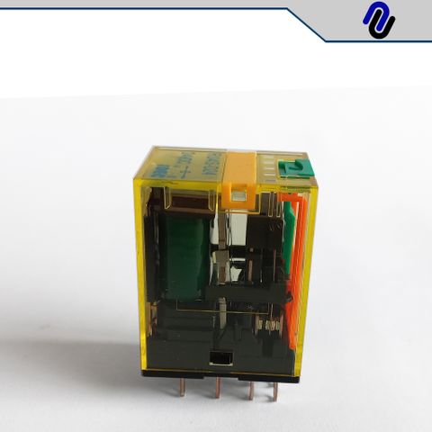  Relay kiếng IDEC JP RU4S-D24 (24VDC-6A-14 chân dẹp) 