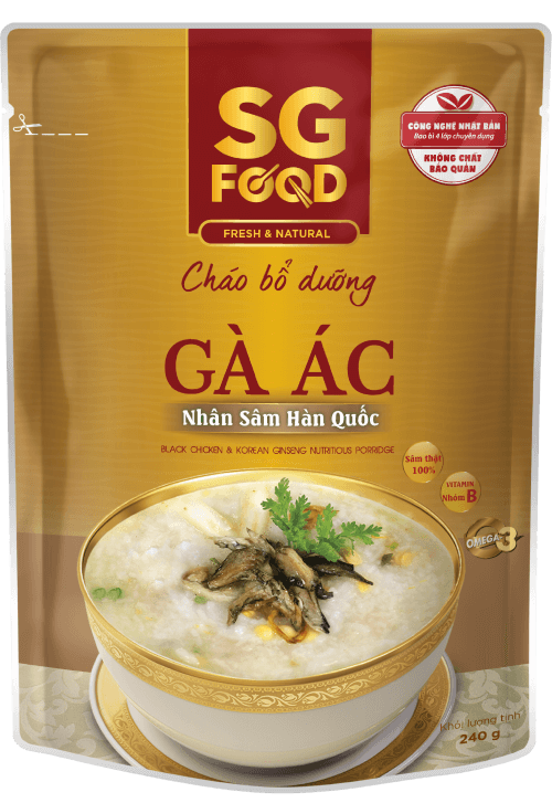 Cháo tươi gói SG Food