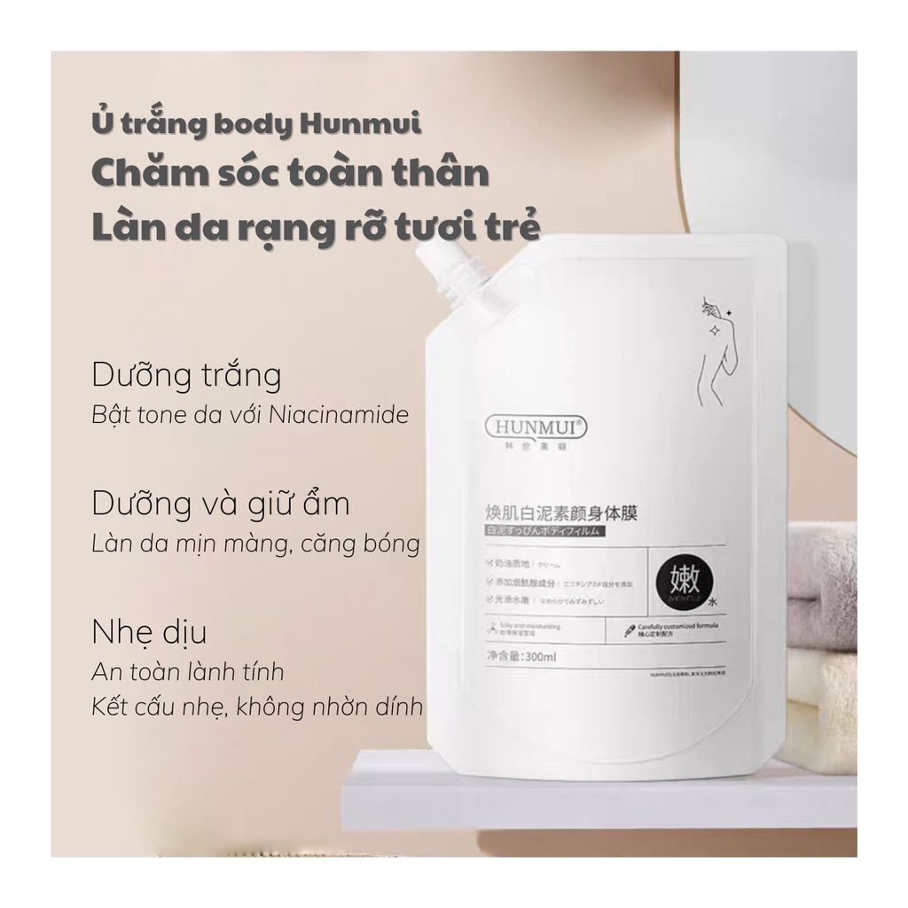 Ủ trắng da Hunmui