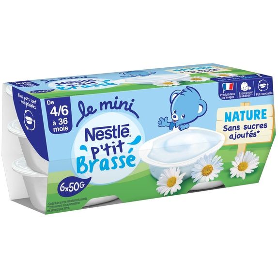 Sữa chua Nestle Petit Brasse vỉ 6x60g