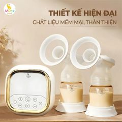 Máy hút sữa điện đôi Moazbebe MB090