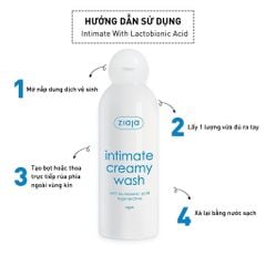Dung dịch vệ sinh INTIMATE Creamy Wash 200ml