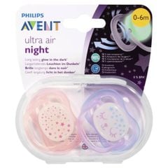 Ty ngậm đêm Avent Ultra Air Night thông khí