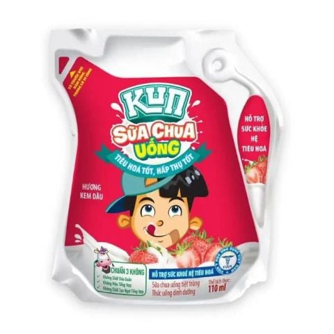 Sữa tươi KUN sữa trái cây 110ml