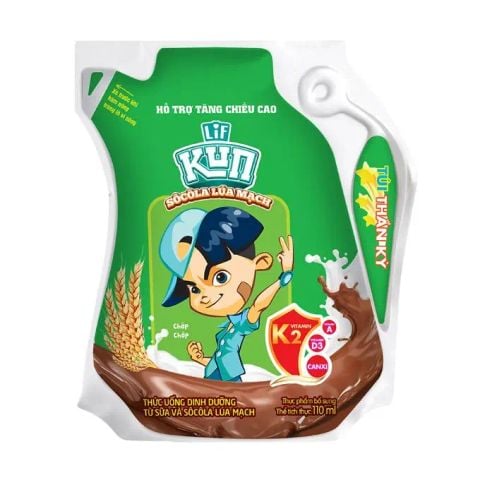 Sữa tươi KUN lúa mạch 110mL