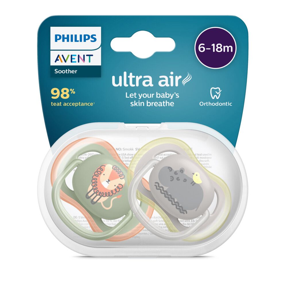 Ty ngậm Avent Ultra Air thông khí