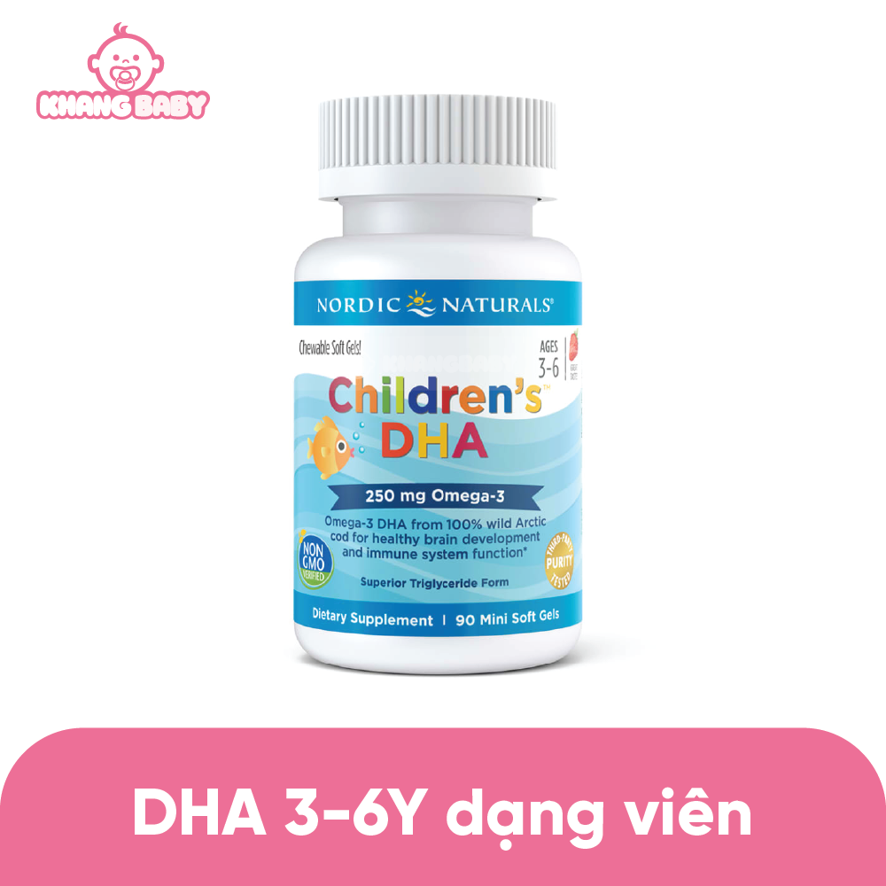 Children DHA Omega 3 Nordic Naturals 119ml 36Y Shop KHANG BABY