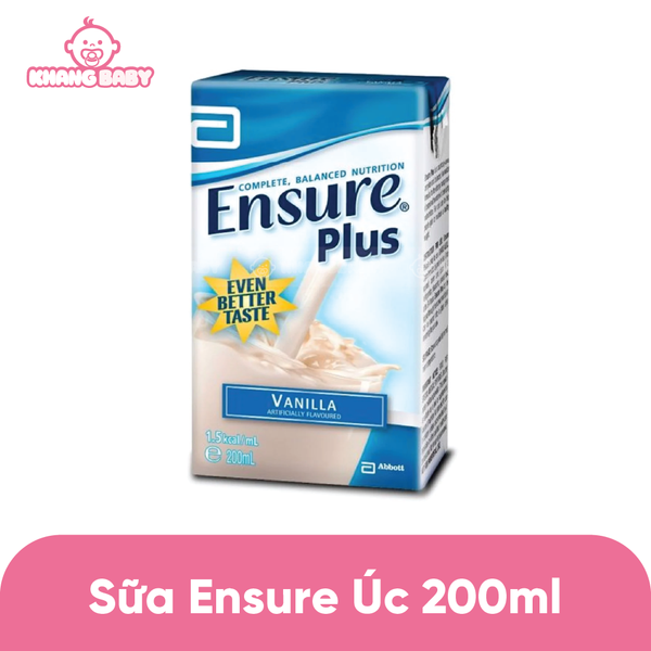 Sữa pha sẵn Ensure Úc 200ml