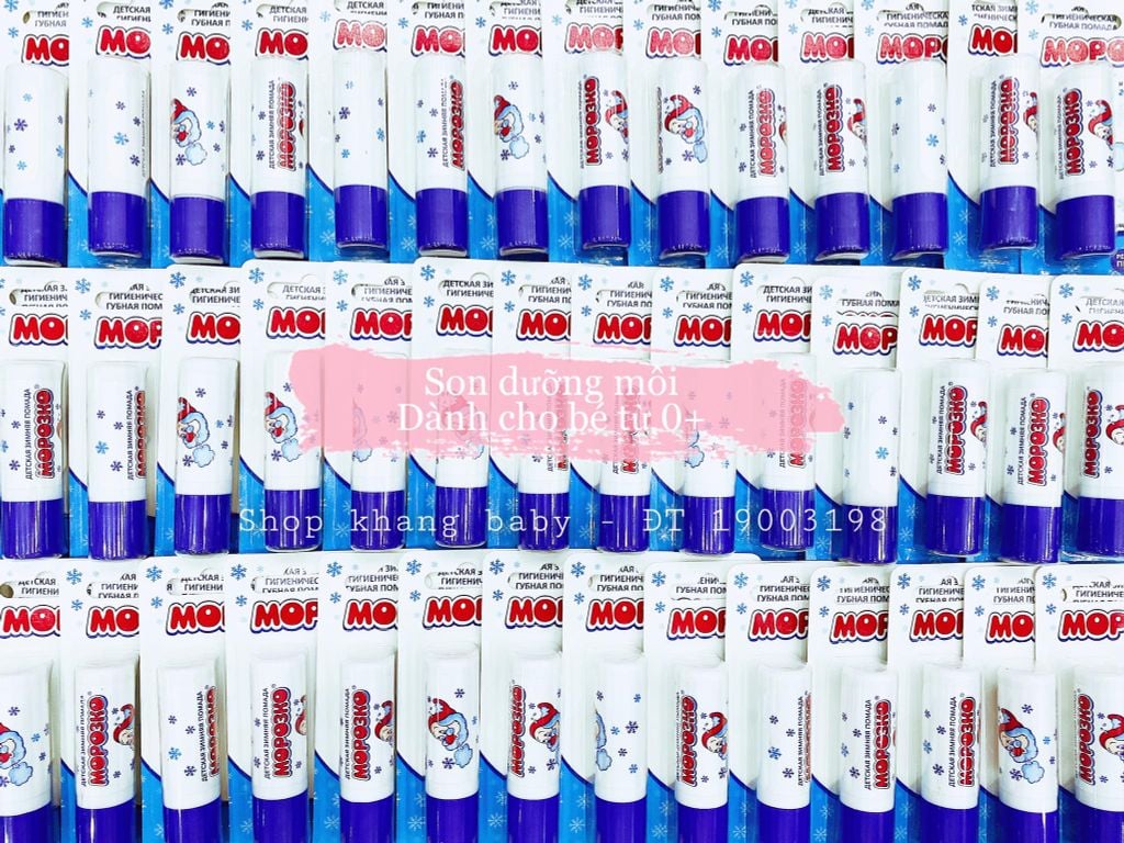 Son dưỡng ông già tuyết cho bé