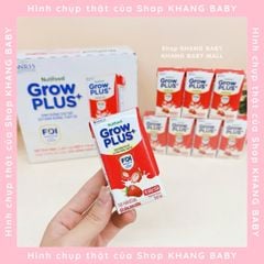 Sữa GrowPLUS+ Dinh dưỡng cho bé thấp còi VỊ DÂU SỮA
