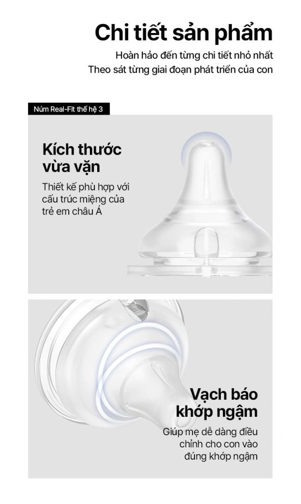 Bình sữa Moyuum PPSU thế hệ 3