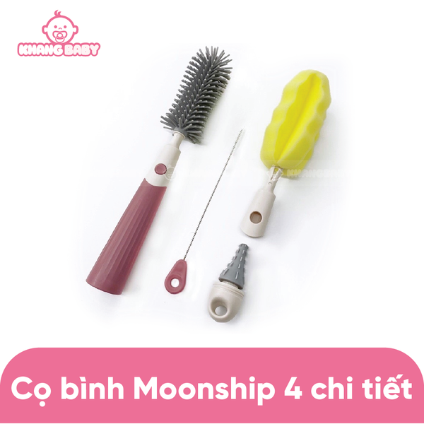 Cọ bình sữa Moonship 4 chi tiết