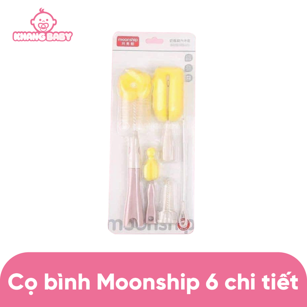 Cọ bình Moonship 6 chi tiết