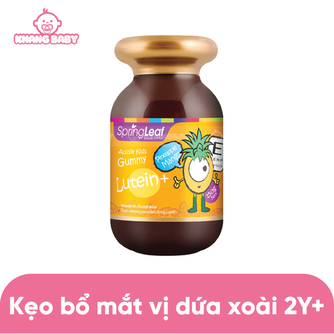 Kẹo bổ mắt Lutein Spring Leaf Úc 60 viên 2Y+