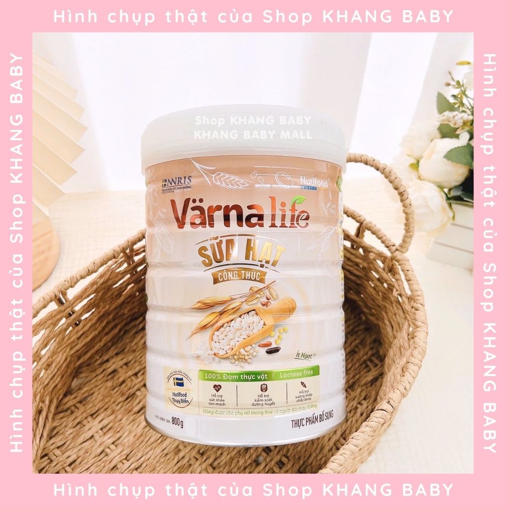 Sữa hạt công thức Varna Life