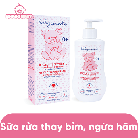 Kem thay tã bỉm và chống hăm Babycoccole 0M+