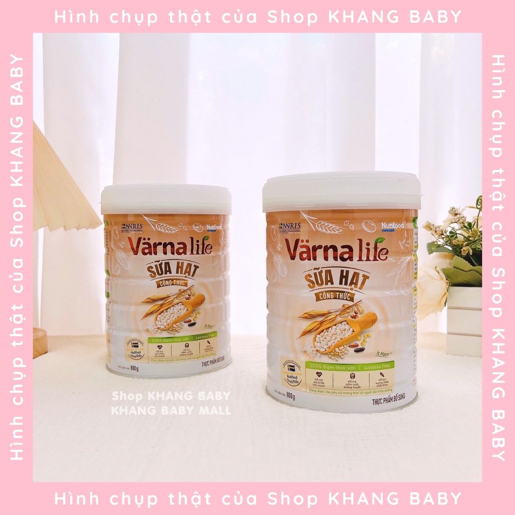 Sữa hạt công thức Varna Life