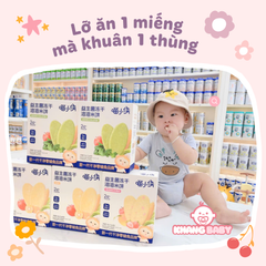 Bánh gạo bổ sung lợi khuẩn đông khô Wonder Miao 6M+