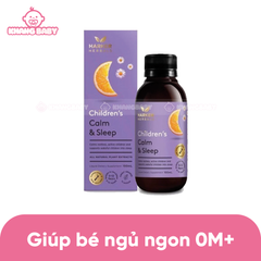 Siro ngủ ngon Harker Children's Calm & Sleep 0M+