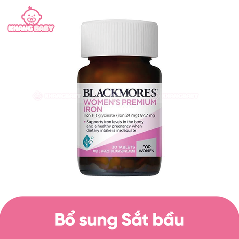 Viên uống bổ sung sắt bầu Blackmores 30 viên