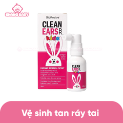 Xịt tan ráy tai thỏ Cleanears Úc 30ml