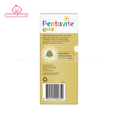 Siro vitamin tổng hợp kèm sắt Pentavite Gold Úc 200ml 1Y+