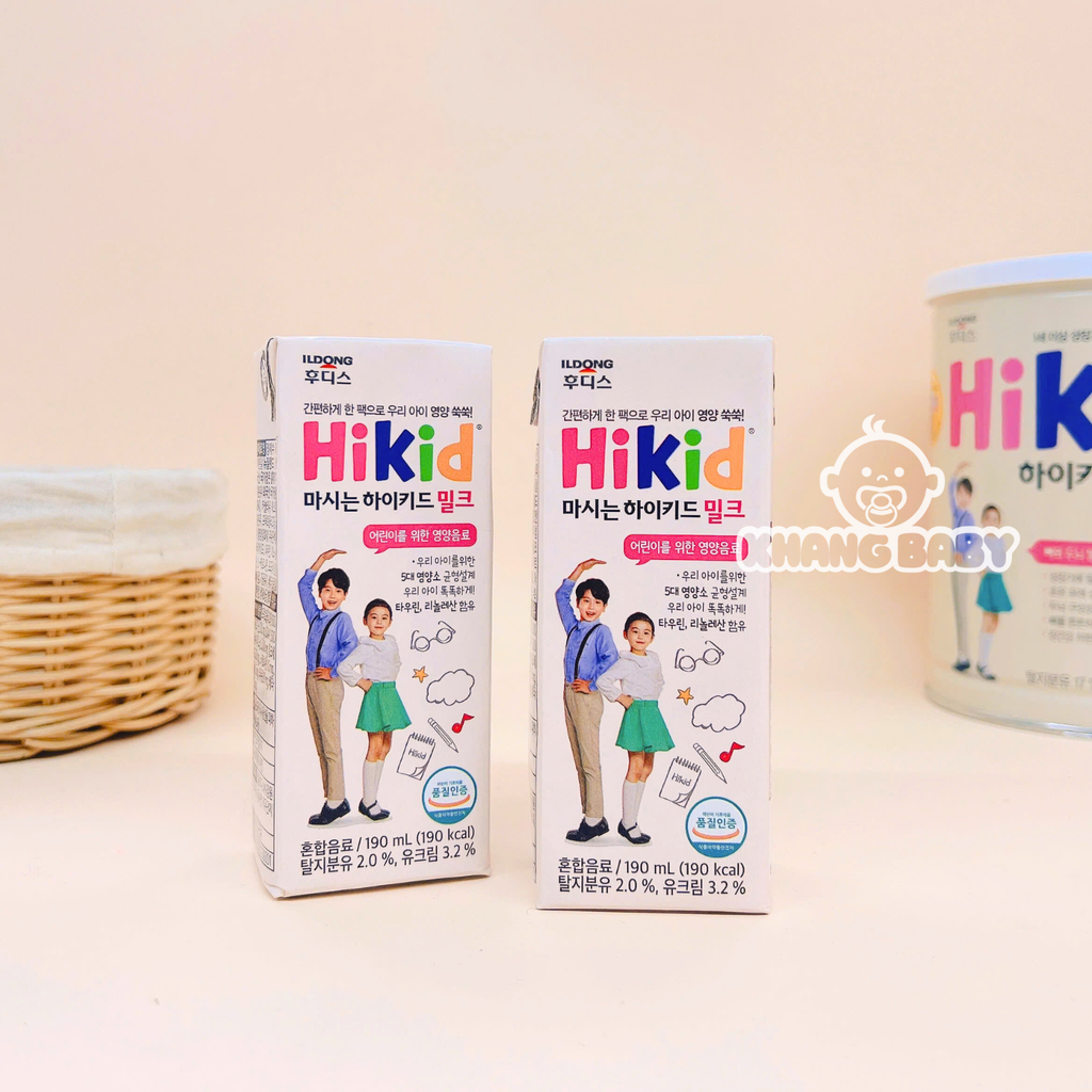 Sữa pha sẵn Hikid 190mL