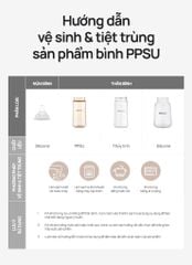 Bình sữa Moyuum PPSU thế hệ 3