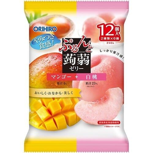 Thạch trái cây Orihiro Nhật gói 240g