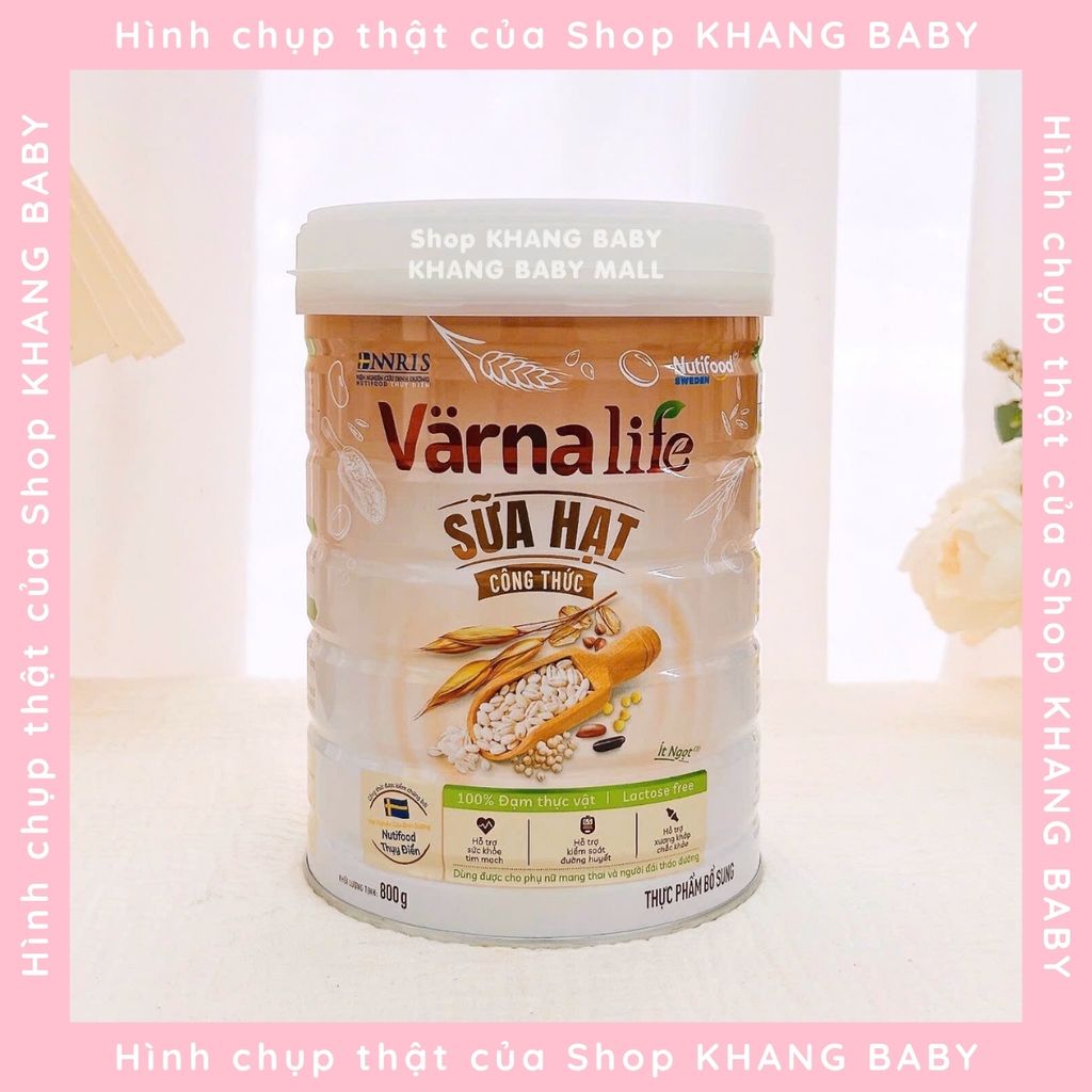 Sữa hạt công thức Varna Life