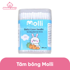 Tăm bông giấy Molli