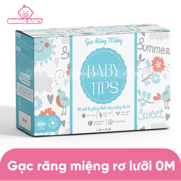 Gạc răng miệng Baby Tips cao cấp
