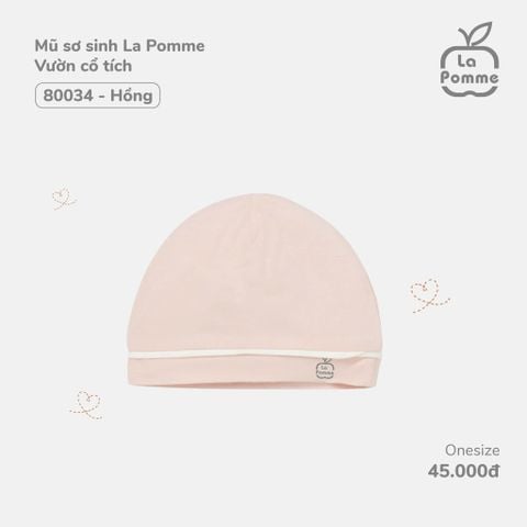 Mũ sơ sinh La Pomme Vườn cổ tích 0187