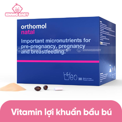 Vitamin Orthomol Natal cho mẹ bầu, cho con bú và chuẩn bị mang thai