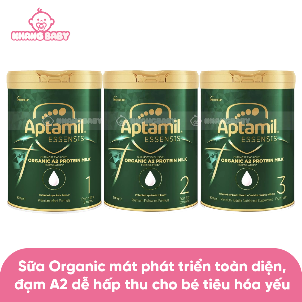 Sữa Aptamil Essensis Organic Úc 900g