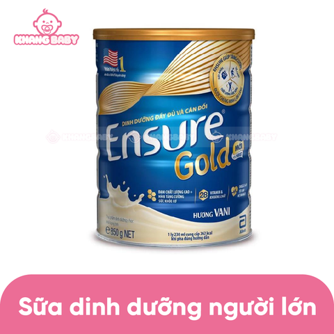 Sữa Ensure Việt hương vani 800g