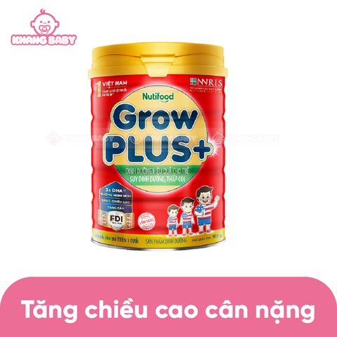 Sữa Grow Plus Nutifood 900g