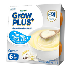 Váng sữa Nutifood GrowPLUS 6M+