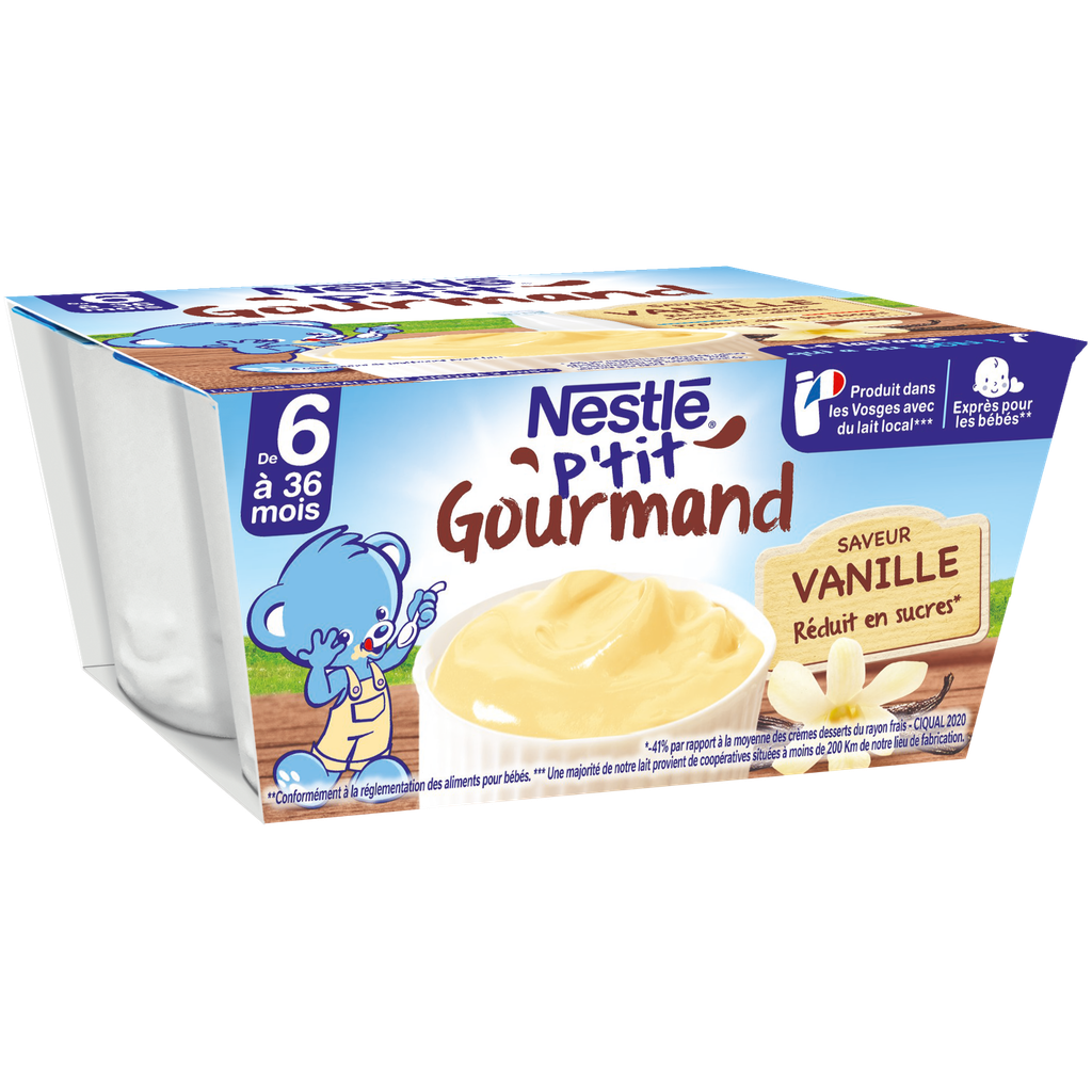 Váng sữa Nestle Pháp VỈ 4x100g 6M+