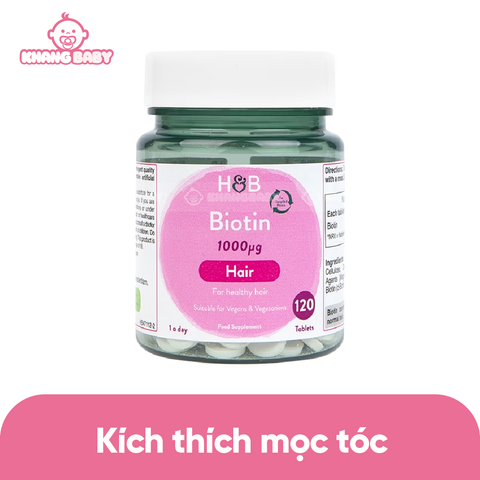 Viên uống mọc tóc Biotin H&B