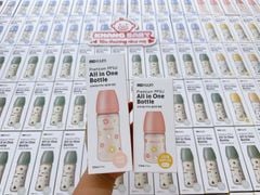 Bình sữa Moyuum họa tiết hoa hồng