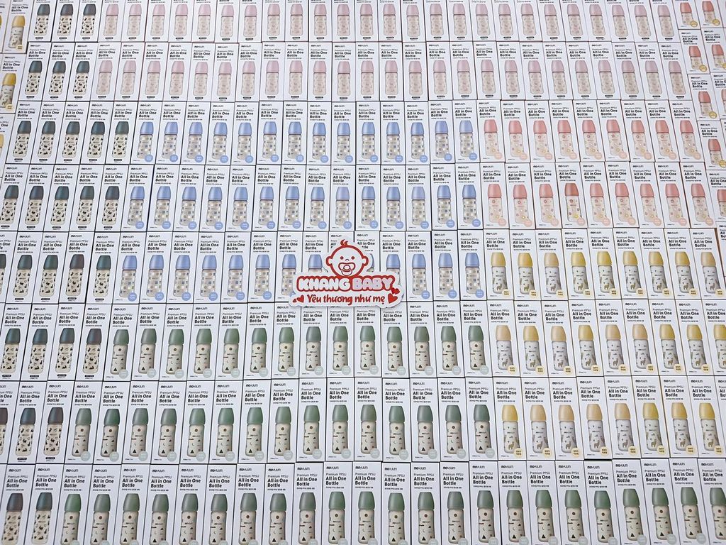 Bình sữa Moyuum họa tiết thỏ