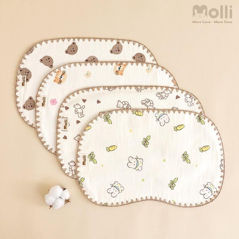 Lót gối sơ sinh Organic Molli
