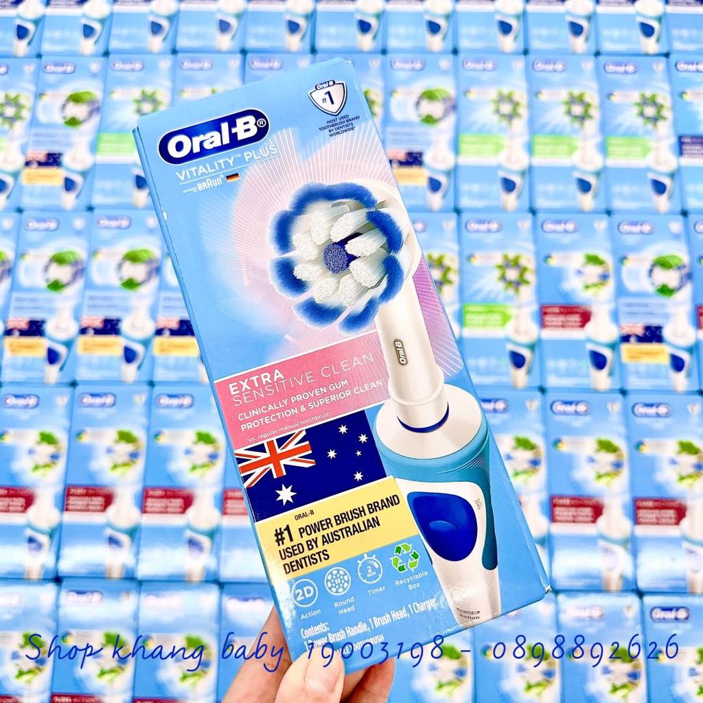 Bàn chải điện Oral-B Vitality Plus người lớn