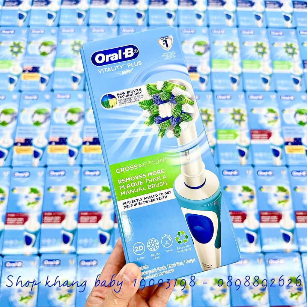 Bàn chải điện Oral-B Vitality Plus người lớn