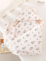 Ủ trần bông lót lông hạt đậu Molli cho bé