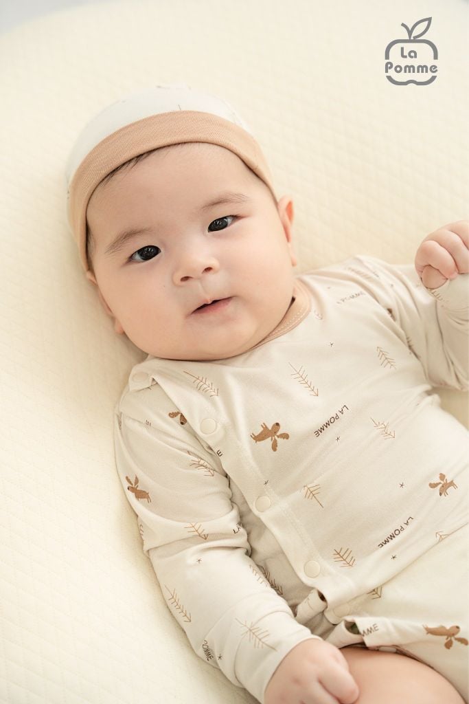 Mũ sơ sinh La Pomme Hươu nhỏ 0187